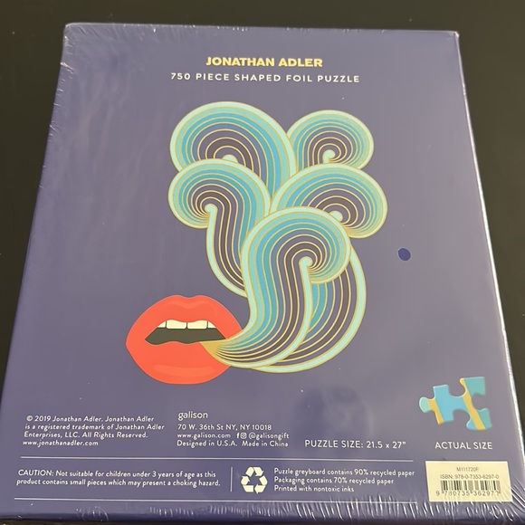 NEW Jonathan Adler 750 Piece Puzzle - Picture 2 of 2